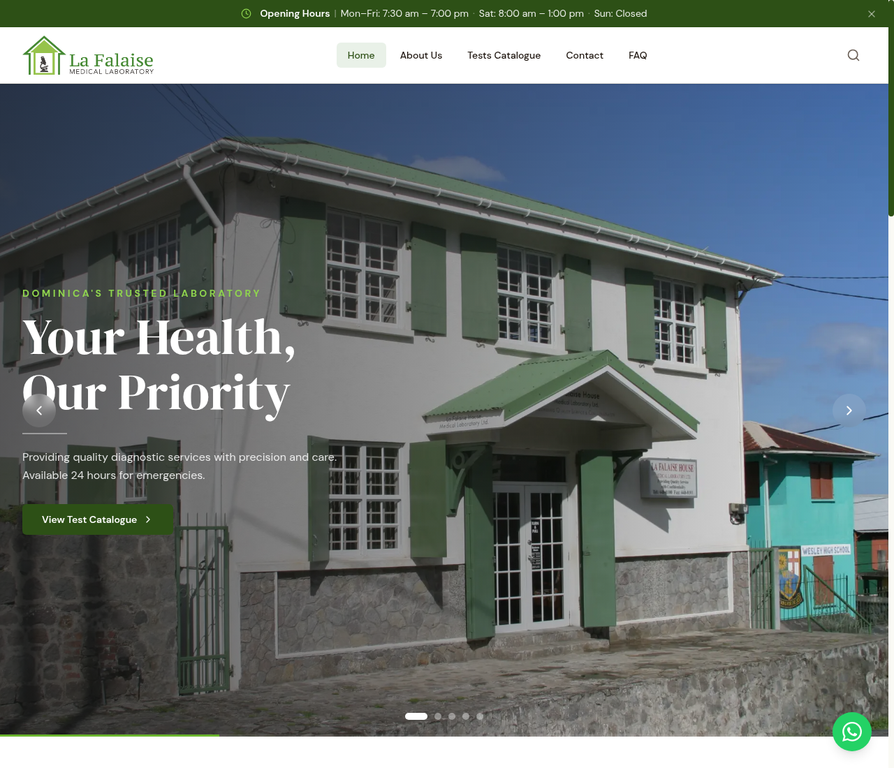 La Falaise Medical Laboratory — 2